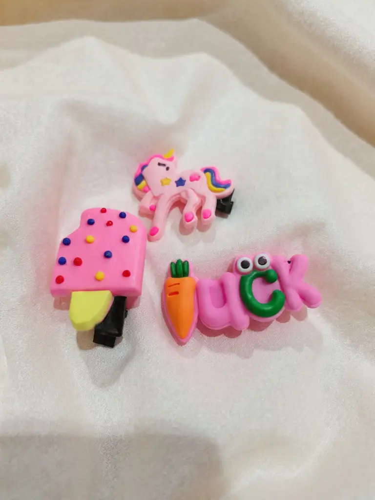 [H-011-02] Cute Cartoon Hair Clips Set for Girls (Model no 1)