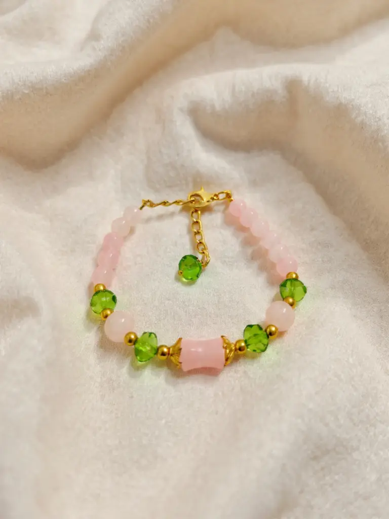 Color Bloom Beaded Bracelet Collection” 