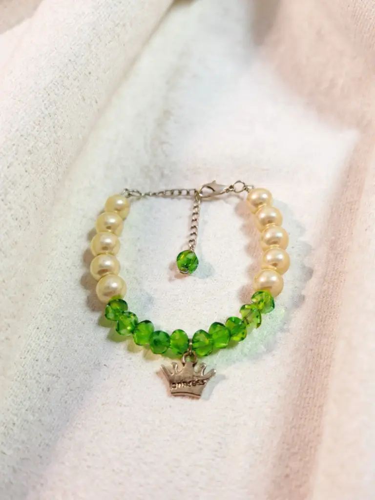 Cute Pearl & Crystal Bracelet