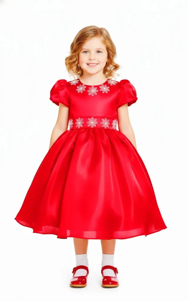 [MS005-01] Elegant frock 2 (Red)