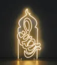 Acrylic Ramadan Led Neon Stand